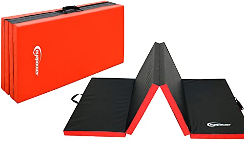 EYEPOWER 8cm Dicke Gymnastikmatte 200x100 - Klappbare Turnmatte für Zuhause - Weichbodenmatte Akrobatik Matte Yoga Matratze Turnmatte Dick Yoga Matte Turnen Gym Matten Fallschutzmatten Kinder Outdoor EYEPOWER 8cm Dicke Gymnastikmatte 200x100 - Klappbare Turnmatte für Zuhause - Weichbodenmatte Akrobatik Matte Yoga Matratze Turnmatte Dick Yoga Matte Turnen Gym Matten Fallschutzmatten Kinder Outdoor von EYEPOWER