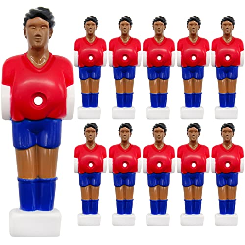 EYEPOWER 11 Tischkicker Figuren 13mm - Spanien Trikot Rot Blau - Tisch Fussball Kicker Figuren - Tisch Fussballspiel Zubehör Fußball Kickertisch Ersatzteile Tischfussball Figuren Kicker Tisch EYEPOWER 11 Tischkicker Figuren 13mm - Spanien Trikot Rot Blau - Tisch Fussball Kicker Figuren - Tisch Fussballspiel Zubehör Fußball Kickertisch Ersatzteile Tischfussball Figuren Kicker Tisch von EYEPOWER