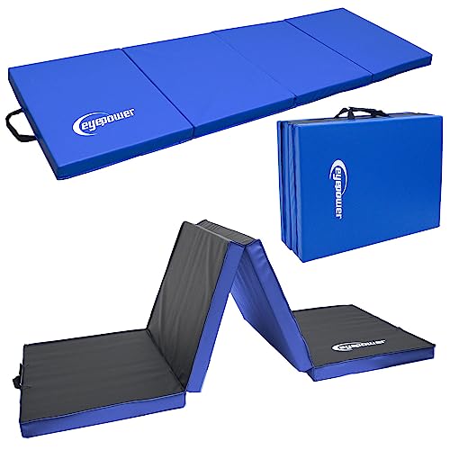 eyepower 180x60 Klappbare Turnmatte für Zuhause - Gymnastikmatte Dicke 5cm - Weichbodenmatte Klappbar - Turnmatte Kinder Outdoor Sport Matratze Sportmatte Klappbar Fitness Matte Yogamatte Dicke 5cm eyepower 180x60 Klappbare Turnmatte für Zuhause - Gymnastikmatte Dicke 5cm - Weichbodenmatte Klappbar - Turnmatte Kinder Outdoor Sport Matratze Sportmatte Klappbar Fitness Matte Yogamatte Dicke 5cm von EYEPOWER