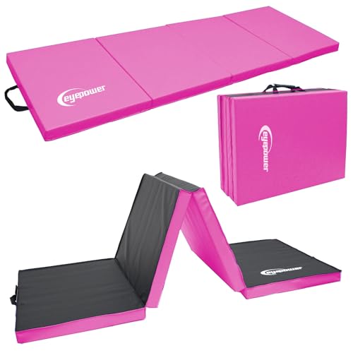eyepower 180x60 Klappbare Turnmatte für Zuhause - Gymnastikmatte Dicke 5cm - Weichbodenmatte Klappbar - Turnmatte Kinder Outdoor Sport Matratze Sportmatte Klappbar Fitness Matte Yogamatte Dicke 5cm eyepower 180x60 Klappbare Turnmatte für Zuhause - Gymnastikmatte Dicke 5cm - Weichbodenmatte Klappbar - Turnmatte Kinder Outdoor Sport Matratze Sportmatte Klappbar Fitness Matte Yogamatte Dicke 5cm von EYEPOWER