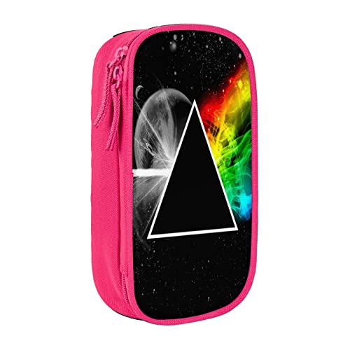 EZKYZTLW Pink Rainbow Floyd Federmäppchen Organizer Große Kapazität mit Fächern Stiftetasche Multifunktions-Make-up-Tasche für Frauen von EZKYZTLW