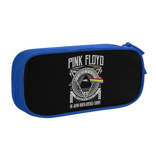 EZKYZTLW Pink Rainbow Floyd Federmäppchen für Erwachsene, Federmäppchen, Federmäppchen, breite Öffnung, kleine Kosmetiktasche für Teenager, College, Büro von EZKYZTLW