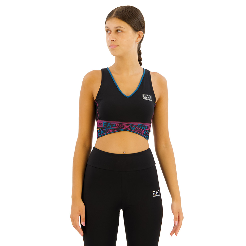 Ea7 Emporio Armani 6dth53-tjklz Sports Bra Schwarz M Frau Ea7 Emporio Armani 6dth53-tjklz Sports Bra Schwarz M Frau von Ea7 Emporio Armani