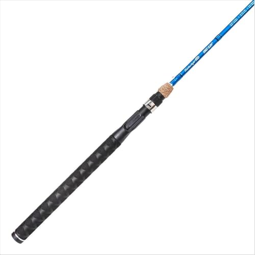 Eagle Claw Featherlight Pro Spinnrute, 1,8 m, L, 2 Stück, Schwarz/Blau von Eagle Claw