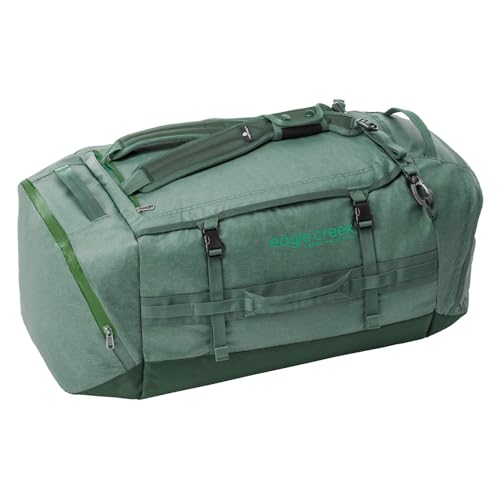 Eagle Creek Cargo Hauler Faltbarer Seesack für Reisen – langlebig und wasserabweisend, mit verstaubaren Rucksackgurten, U-Deckel und Schnellzugriffstaschen, Entengrün, 90 L Eagle Creek Cargo Hauler Faltbarer Seesack für Reisen – langlebig und wasserabweisend, mit verstaubaren Rucksackgurten, U-Deckel und Schnellzugriffstaschen, Entengrün, 90 L von Eagle Creek