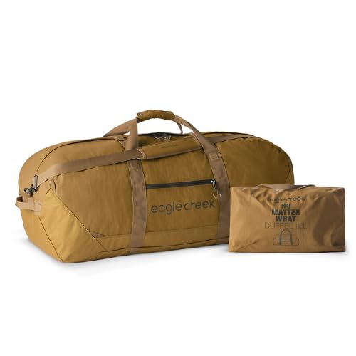 Eagle Creek No Matter What Duffel 110L Weekender Bag | Reisetasche | 34 x 86 x 38 cm | 110L | Safari Brown (210) von Eagle Creek