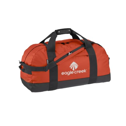 Eagle Creek No Matter What Duffel M I Ultraleichte, abwischbare Reisetasche für Camping und Outdoor, red clay von Eagle Creek