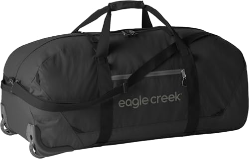 Eagle Creek No Matter What Reisetasche mit Rollen, 130L Volumen, Duffel Bag, Wasserabweisend, Robust, Black von Eagle Creek