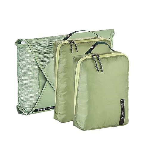 Eagle Creek Pack-It Starter Packtaschen Set, Mossy Green von Eagle Creek