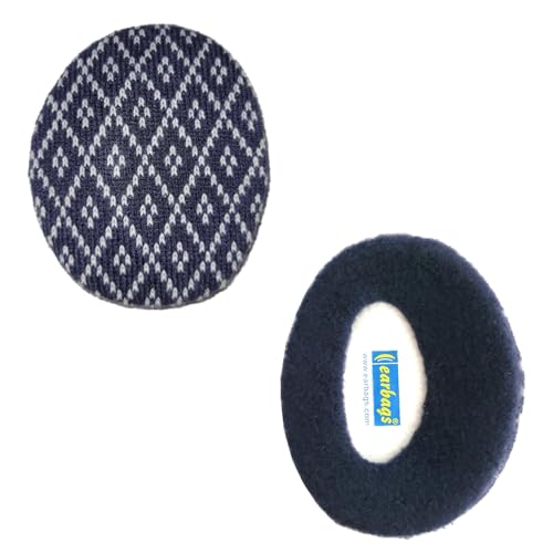 earbags Ohrenwärmer Fashion, Jacquard blau, M earbags Ohrenwärmer Fashion, Jacquard blau, M von earbags