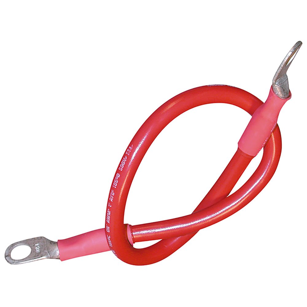 Seachoice 4 Awg Tinned Copper Battery Cable Assemblie 1.83 M Rot von Seachoice