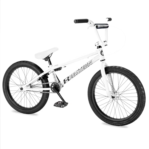 Eastern Bikes Paydirt 20-Zoll BMX-Fahrrad, Rahmen aus hochfestem Stahl (Weiß) von Eastern Bikes