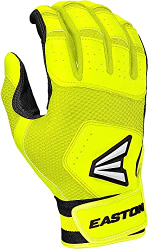 EASTON WALK-OFF NX Batting Gloves | Baseball Softball | Adult Large | Optic Yellow EASTON WALK-OFF NX Batting Gloves | Baseball Softball | Adult Large | Optic Yellow von Easton