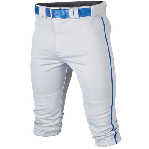 Easton Herren Einfarbig Baseball-Hose, Weiß/Royal Paspeliert, Medium Easton Herren Einfarbig Baseball-Hose, Weiß/Royal Paspeliert, Medium von Easton