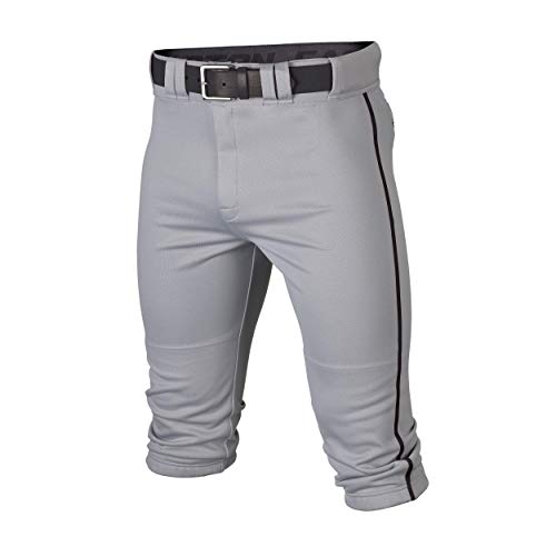 Easton Herren Rival+ Baseball Pants | Knicker Fit | Adult Sizes | Piped | Multiple Colors Hose, grau/schwarz, X-Large Easton Herren Rival+ Baseball Pants | Knicker Fit | Adult Sizes | Piped | Multiple Colors Hose, grau/schwarz, X-Large von Easton