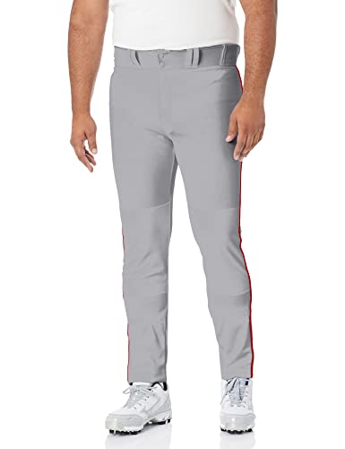 Easton Herren Rival+ Baseballhose, grau/rot, Large Easton Herren Rival+ Baseballhose, grau/rot, Large von Easton