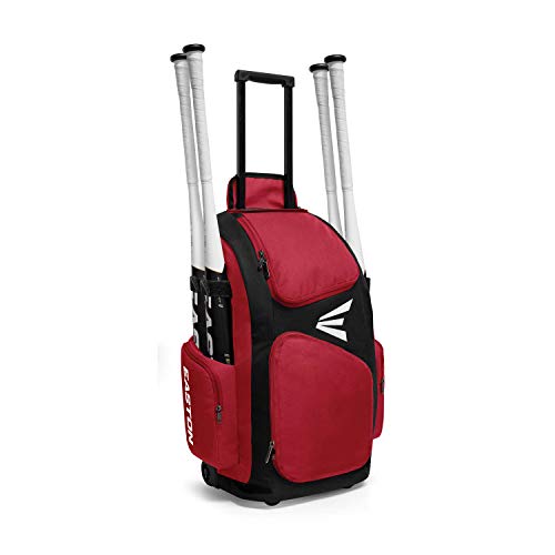 Easton Travelers Baseballtasche mit Rollen, Herren, Travleler Stand Up Baseball Wheeled Bag, rot, 24.5" H x 18" W x 11" D Easton Travelers Baseballtasche mit Rollen, Herren, Travleler Stand Up Baseball Wheeled Bag, rot, 24.5" H x 18" W x 11" D von Easton