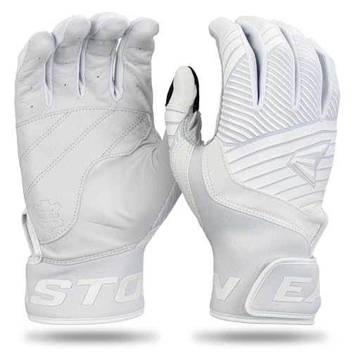 Easton | Adult Walk-Off Ethos Baseball Batting Gloves | White | M Easton | Adult Walk-Off Ethos Baseball Batting Gloves | White | M von Easton