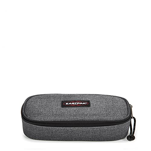 EASTPAK OVAL Single Federmäppchen, 27 L - Black Denim (Grau) von EASTPAK