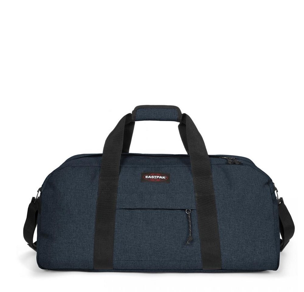 Eastpak Reisetasche STATION + Triple Denim (Blau), mit Tragegurt und Reißverschluss von Eastpak