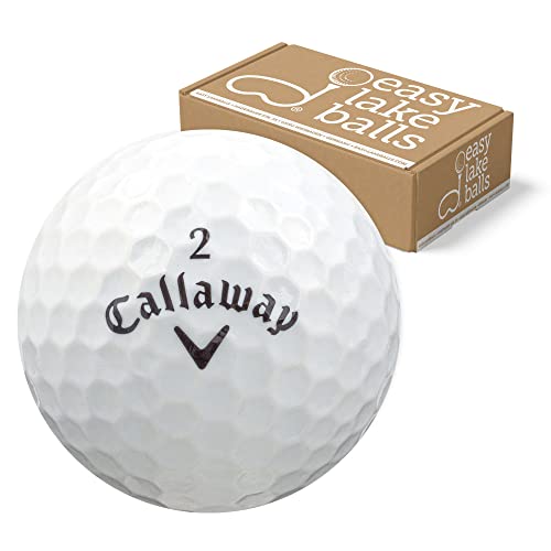 100 Callaway Mix LAKEBALLS/GOLFBÄLLE - QUALITÄT AAA/AA - IM NETZBEUTEL - Golf von Easy Lakeballs