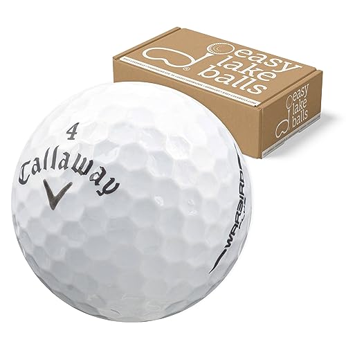 100 Callaway WARBIRD Plus LAKEBALLS/GOLFBÄLLE - QUALITÄT AAAA/AAA - Golf von Easy Lakeballs