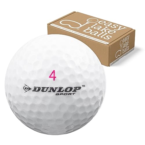 100 Dunlop Mix LAKEBALLS/GOLFBÄLLE - QUALITÄT AAAA/AAA - Golf von Easy Lakeballs