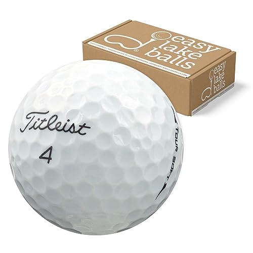 25 TITLEIST Tour Soft LAKEBALLS/GOLFBÄLLE - QUALITÄT AAAA von Easy Lakeballs