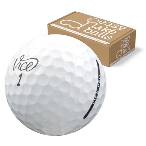 25 VICE PRO LAKEBALLS/GOLFBÄLLE - QUALITÄT AAA/AA von Easy Lakeballs