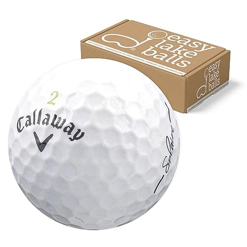 50 Callaway Solaire Weiss LAKEBALLS/GOLFBÄLLE - QUALITÄT AAA/AA von Easy Lakeballs