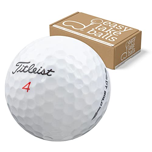 50 DT Solo LAKEBALLS/GOLFBÄLLE - QUALITÄT AAAA/AAA - IM NETZBEUTEL von Easy Lakeballs