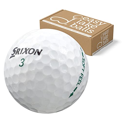 50 SRIXON Soft Feel LAKEBALLS/GOLFBÄLLE - QUALITÄT AAAA/AAA - IM NETZBEUTEL von Easy Lakeballs