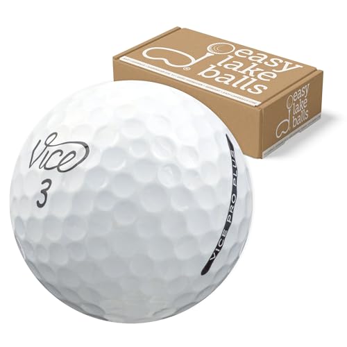 50 VICE PRO Plus LAKEBALLS/GOLFBÄLLE - QUALITÄT AAA/AA von Easy Lakeballs