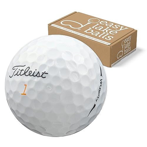 50 Velocity LAKEBALLS/GOLFBÄLLE - QUALITÄT AAAA/AAA - IM NETZBEUTEL von Easy Lakeballs