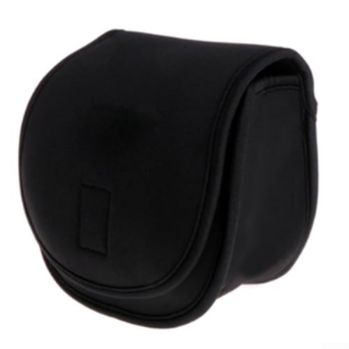 EasyByMall Robuste Angelrollentasche, Neoprentasche mit verstellbarer Öffnung für Baitcasting und Schleppangeln, Wie abgebildet, L EasyByMall Robuste Angelrollentasche, Neoprentasche mit verstellbarer Öffnung für Baitcasting und Schleppangeln, Wie abgebildet, L von EasyByMall