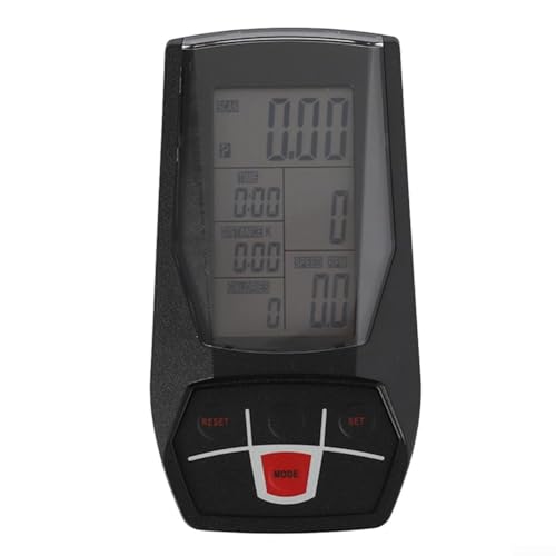Monitor-Tachometer, Heimtrainer-Monitor, Tachometer, stationäres Fahrrad, Computer-Monitor, Fitness-Zubehör, 16,5 x 10,9 x 2,8 cm von EasyByMall