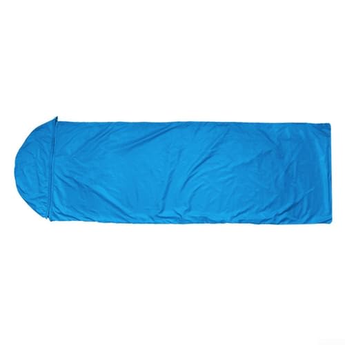 Überlebensschlafsack, tragbarer Schlafsack, leicht, wasserdicht, Bivwaksack, wiederverwendbar, für Outdoor-Camping, Wandern, Reisen (blau) von EasyByMall