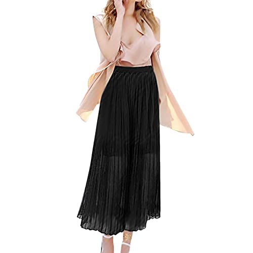Freizeithose Damen Gr 52 Damen Plisseehose Aus Chiffon, Große Größe, Elastische Taille, Freizeithose, Hosenrock Haremshose Elefanten Y2K Jeans Baggy Cargo Hosen Damen Fitness Jogginghose Shorts Freizeithose Damen Gr 52 Damen Plisseehose Aus Chiffon, Große Größe, Elastische Taille, Freizeithose, Hosenrock Haremshose Elefanten Y2K Jeans Baggy Cargo Hosen Damen Fitness Jogginghose Shorts von Eauptffy