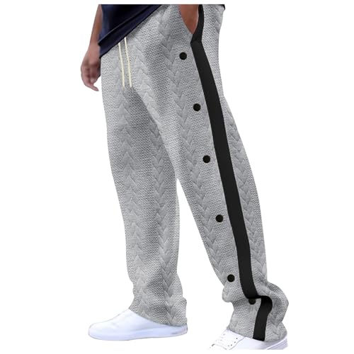 Jogginghose Knopfleiste Seitlich, Reha Hose Damen, Seitlich Zu öffnen Schnellfickerhose Loose Elastisch Sweatshose Trainingsanzug Unisex Hosen Sportswear Sweatpants Trainingshose Basketball 2024 Jogginghose Knopfleiste Seitlich, Reha Hose Damen, Seitlich Zu öffnen Schnellfickerhose Loose Elastisch Sweatshose Trainingsanzug Unisex Hosen Sportswear Sweatpants Trainingshose Basketball 2024 von Eauptffy