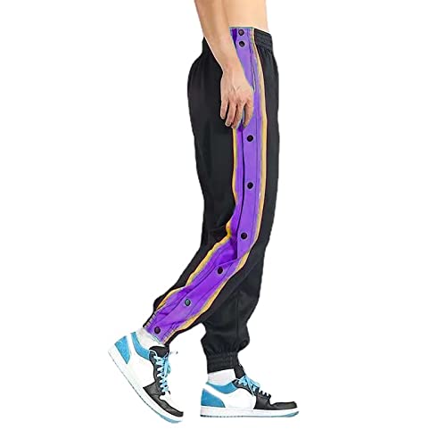 Eauptffy Reha Hose Damen mit Seitlicher Knopfleiste Lange Jogginghose Seitlich Zu öffnen Loose Gummibund Sporthose Unisex Sweatshose Sportswear Trainingsanzug Trainingshose Fitness Eauptffy Reha Hose Damen mit Seitlicher Knopfleiste Lange Jogginghose Seitlich Zu öffnen Loose Gummibund Sporthose Unisex Sweatshose Sportswear Trainingsanzug Trainingshose Fitness von Eauptffy