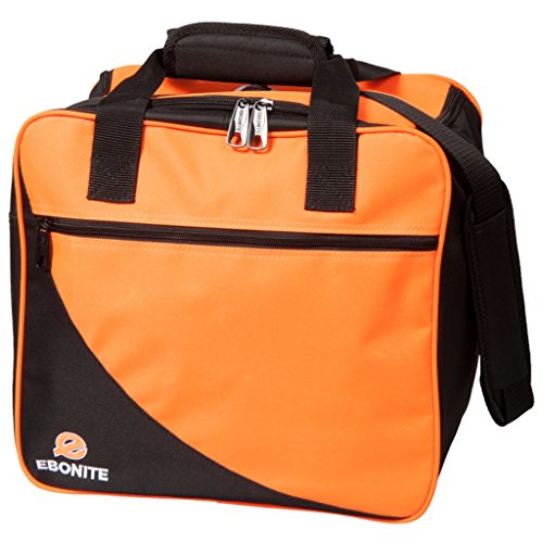 Ebonite Basic Single Bowlingtasche schwarz/orange von Ebonite