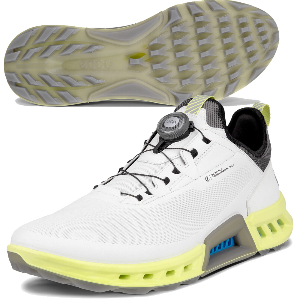 'Ecco Biom C4 BOA Herren Golfschuh Gore-Tex weiss/gelb' 'Ecco Biom C4 BOA Herren Golfschuh Gore-Tex weiss/gelb' von 'Ecco Golf'