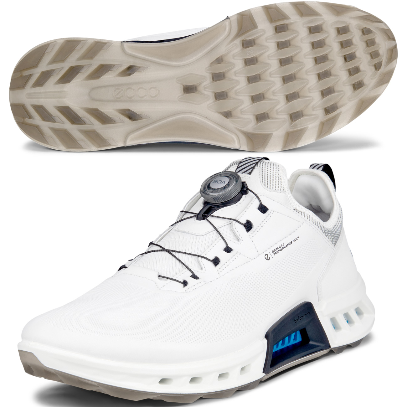 'Ecco Biom C4 BOA Herren Golfschuh Gore-Tex weiss' 'Ecco Biom C4 BOA Herren Golfschuh Gore-Tex weiss' von 'Ecco Golf'
