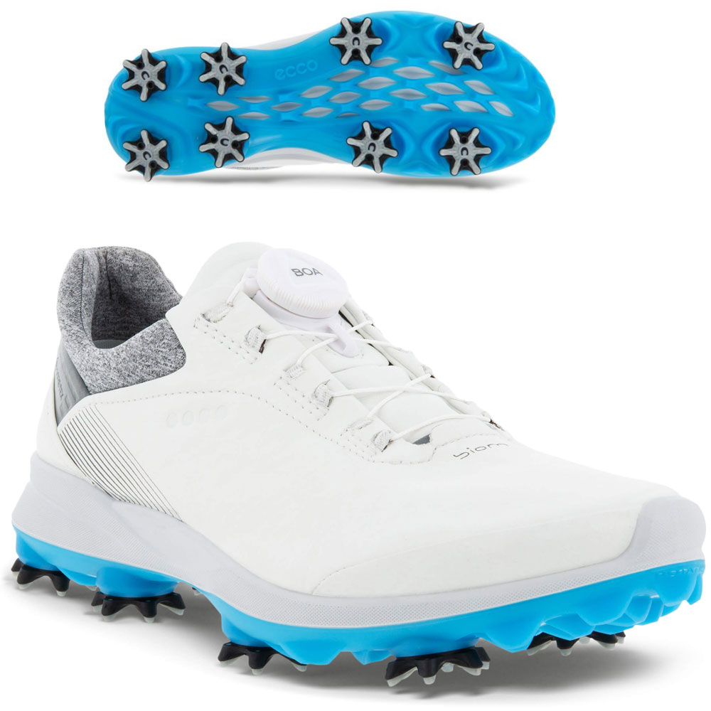 'Ecco Biom G3 BOA Damen Golfschuh Gore-Tex weiss/blau' 'Ecco Biom G3 BOA Damen Golfschuh Gore-Tex weiss/blau' von 'Ecco Golf'