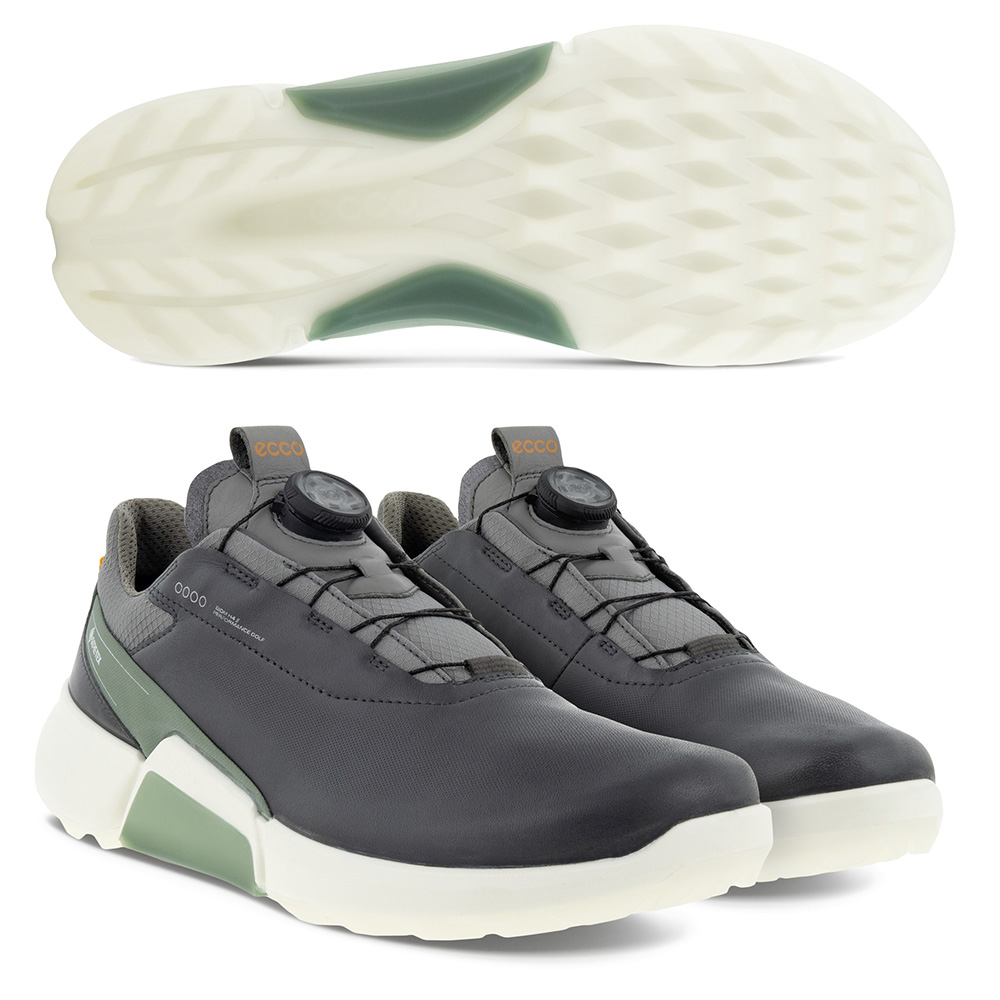 'Ecco Biom H4 2 BOA Herren Golfschuh Gore-Tex dgra/grün' 'Ecco Biom H4 2 BOA Herren Golfschuh Gore-Tex dgra/grün' von 'Ecco Golf'