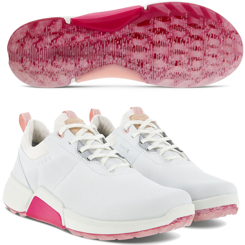 'Ecco Biom H4 Damen Golfschuh Gore-Tex weiss/pink' von 'Ecco Golf'