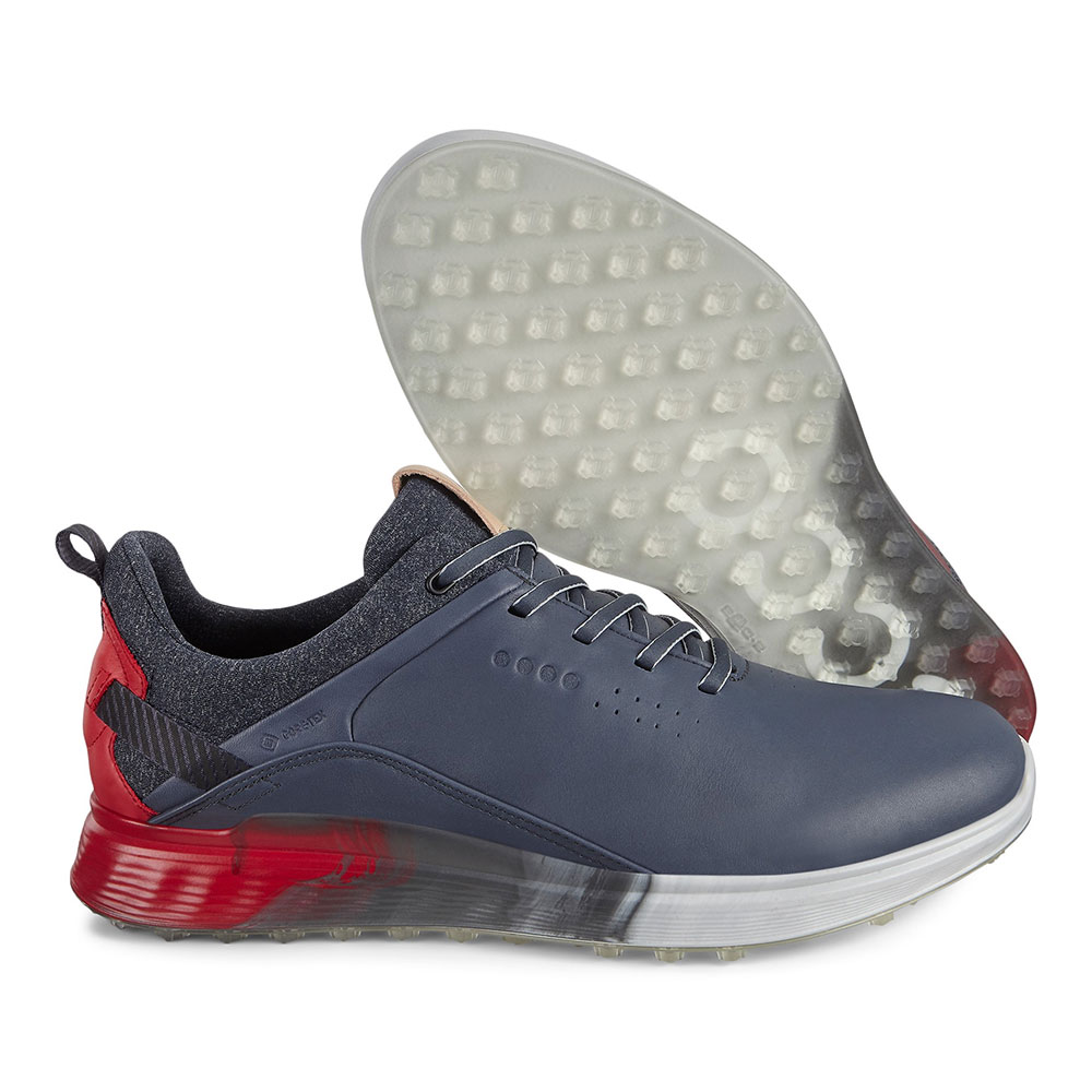 'Ecco Golf S-Three Gore Tex Herren Golfschuh navy' von 'Ecco Golf'