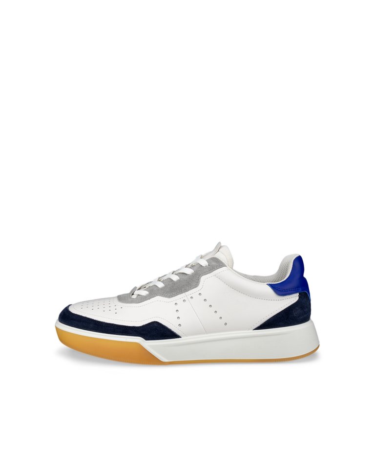 Ecco ECCO Sneaker Street Court W Weiß, Blau Trekkingschuh Ecco ECCO Sneaker Street Court W Weiß, Blau Trekkingschuh von Ecco