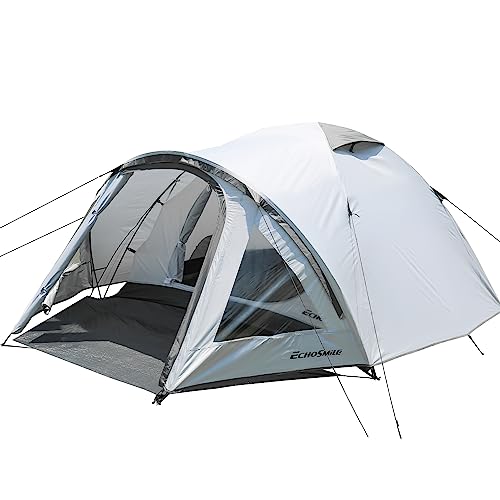 EchoSmile 4 Personen Camping Zelt,3-4 Saison Wasserdichtes 5000mm Zelt,Kuppelzelt mit Vorzelt,leichtes Wanderzelt Outdoor iglu Zelt Festivalzelt EchoSmile 4 Personen Camping Zelt,3-4 Saison Wasserdichtes 5000mm Zelt,Kuppelzelt mit Vorzelt,leichtes Wanderzelt Outdoor iglu Zelt Festivalzelt von EchoSmile