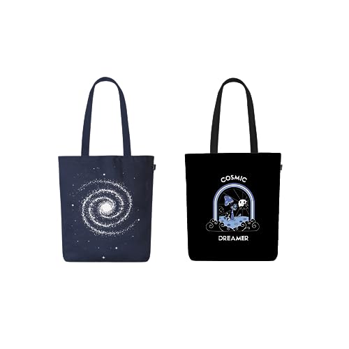 Eco Right Niedliche Canvas-Tragetasche, ästhetische Tragetasche für Frauen, Lehrer, Einkaufs-Geschenktasche, perfekt für Lebensmittel, Schule und Strand, blau, Einheitsgröße, Utility Eco Right Niedliche Canvas-Tragetasche, ästhetische Tragetasche für Frauen, Lehrer, Einkaufs-Geschenktasche, perfekt für Lebensmittel, Schule und Strand, blau, Einheitsgröße, Utility von Eco Right